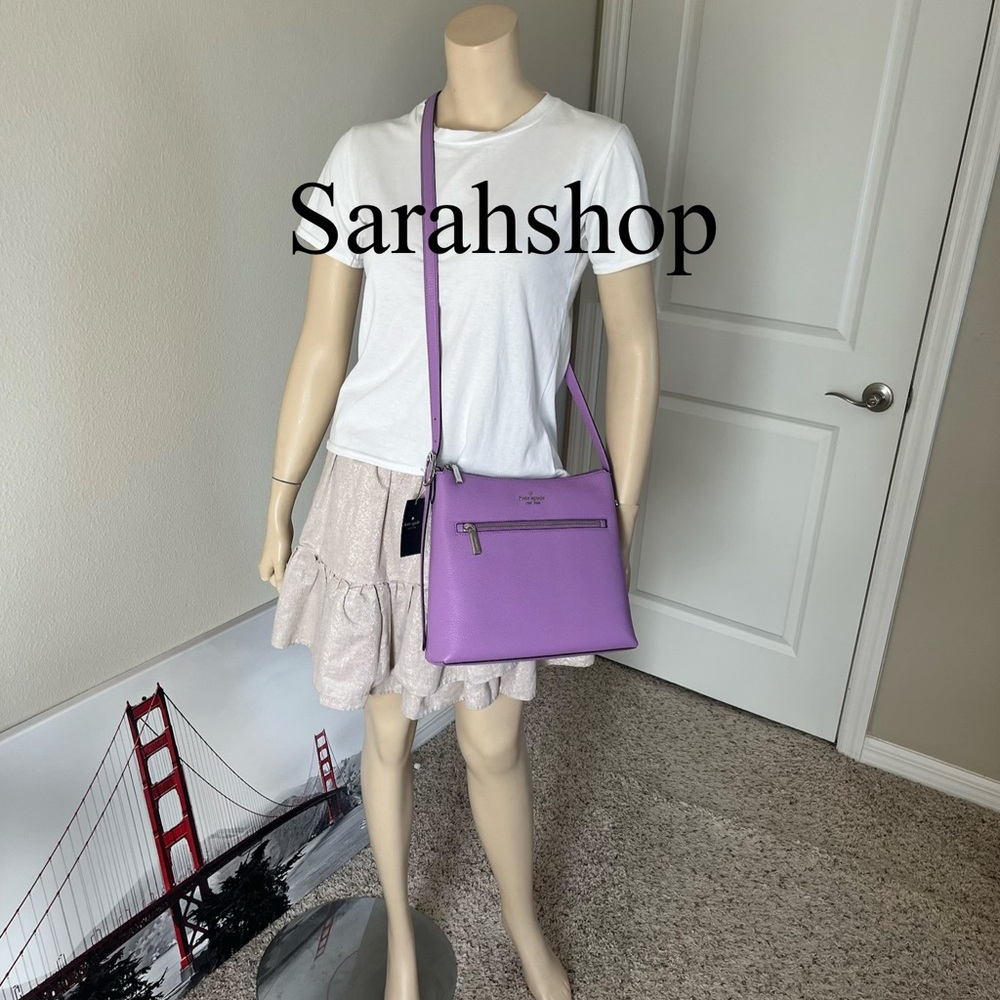 ♠️Kate Spade 454 Large Swingpack Buckle Crossbody - Picture 6 of 10